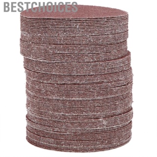 Bestchoices 100PCs Sandpaper Sand Paper Self‑Adhesive Flocked Wear Resistant And