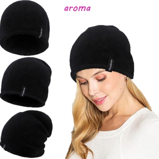Aroma หมวกถัก หมวกลําลอง เข้ากับทุกการแต่งกาย แฟชั่นฤดูหนาว สําหรับผู้หญิง