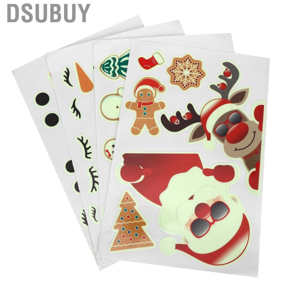 dsubuy-4pcs-exquisite-pvc-luminous-diy-santa-claus-snowman-elk-pattern-wall-decals-for-home-decoration