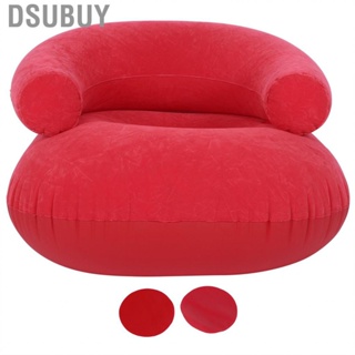 Dsubuy Inflatable Flocking Sofa Chair Leisure Lounge with Armrest for Living Room Bedroom Outdoor Furniture Supplies