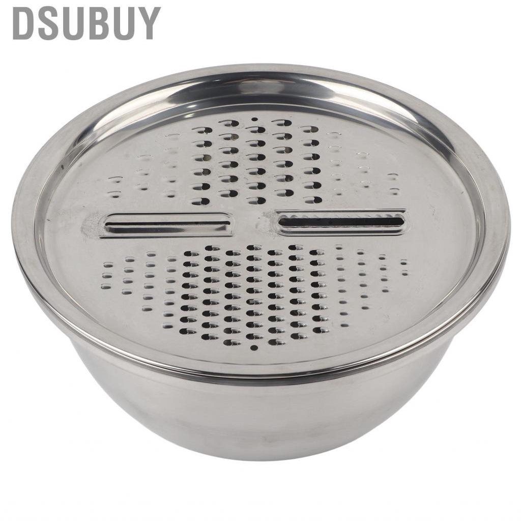 dsubuy-kitchen-grater-set-bowl-multi-use-stainless-steel-drain-basin-rice-washin-us