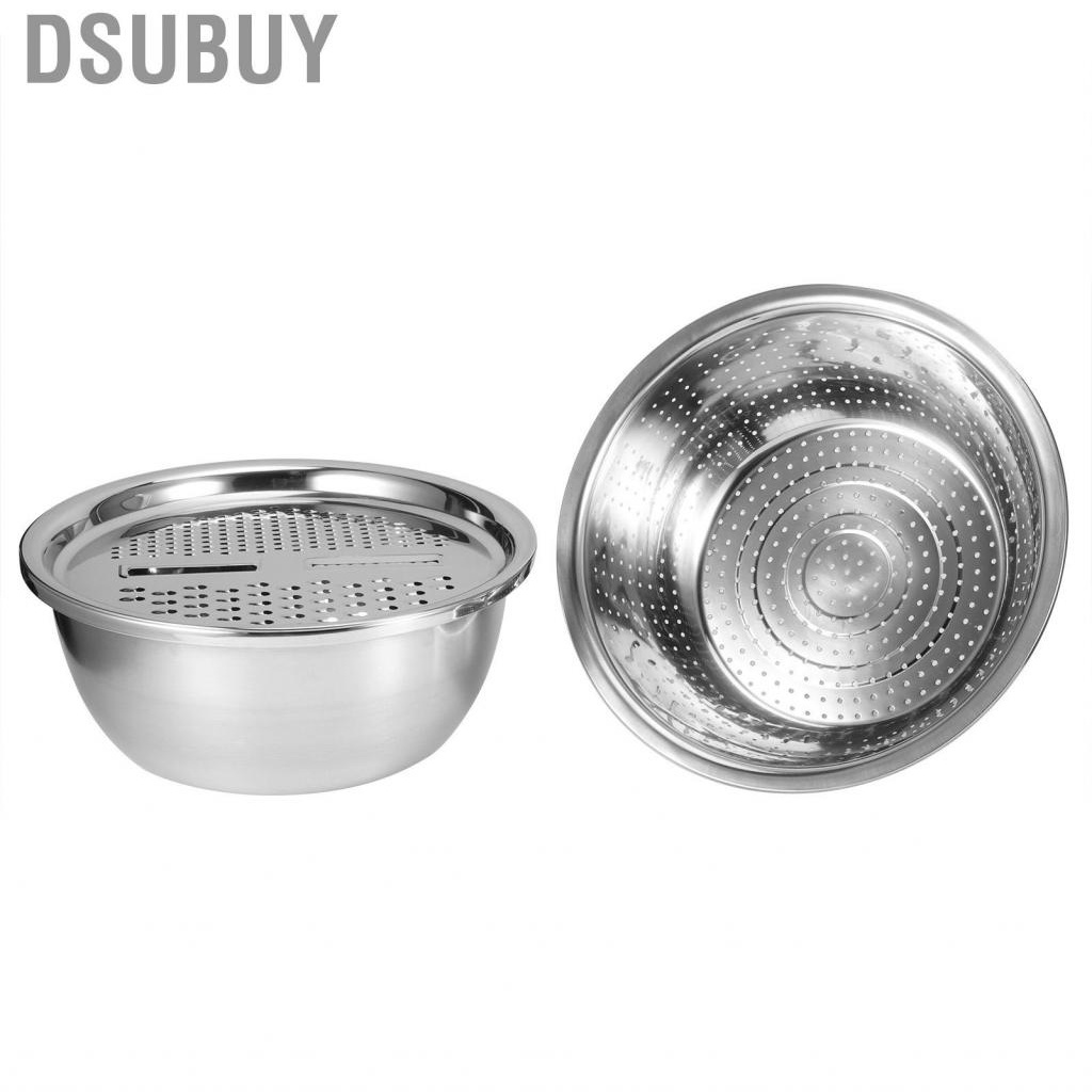 dsubuy-kitchen-grater-set-bowl-multi-use-stainless-steel-drain-basin-rice-washin-us