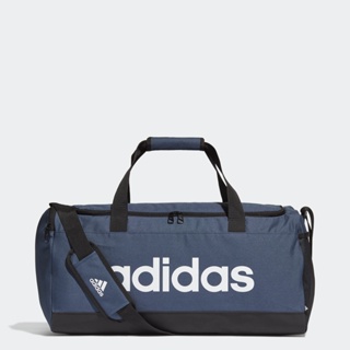 สินค้า adidas ไลฟ์สไตล์ กระเป๋าดัฟเฟิล ESSENTIALS LOGO ขนาดกลาง Unisex สีน้ำเงิน GN2039