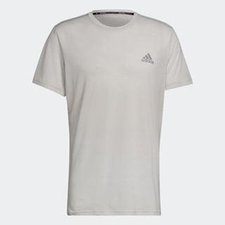 adidas วิ่ง เสื้อยืด X-City ผู้ชาย สีเบจ HI2373