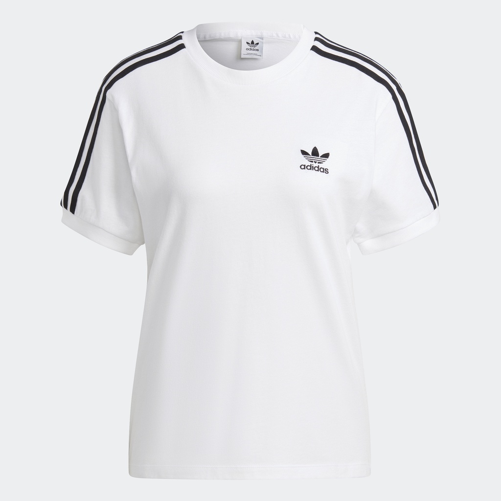 adidas-ไลฟ์สไตล์-เสื้อยืด-adicolor-classics-3-stripes-ผู้หญิง-สีขาว-ib7410