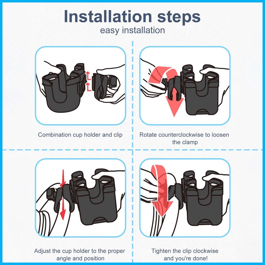 3-in-1-ที่วางแก้วน้ํา-กันลื่น-มั่นคง-มั่นคง-สําหรับรถเข็นเด็ก