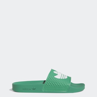 adidas ไลฟ์สไตล์ รองเท้าแตะ Shmoofoil ผู้ชาย สีเขียว HQ2033