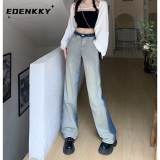 EOENKKY  กางเกงขายาว กางเกงเอวสูง สไตล์เกาหลี แฟชั่น 2023 NEW  ทันสมัย สบาย Unique fashion A23L013 36Z230909