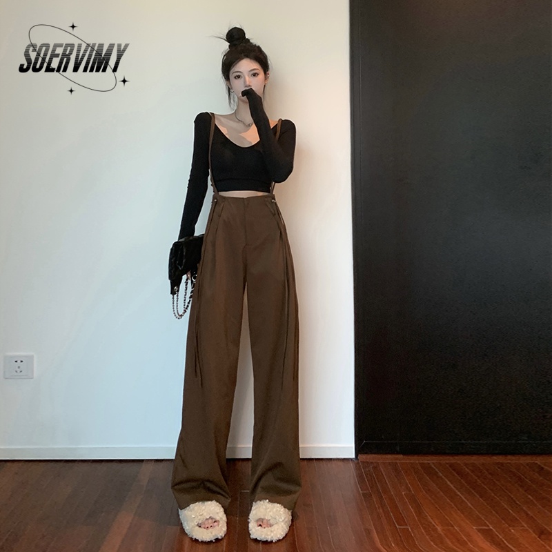 soervimy-กางเกงขายาว-กางเกงเอวสูง-สไตล์เกาหลี-แฟชั่น-2023-new-ทันสมัย-ทันสมัย-unique-trendy-a23l01g-36z230909