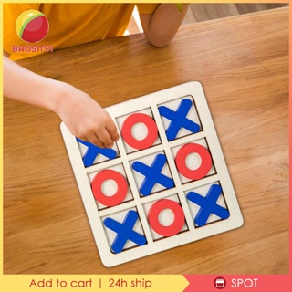 [Baosity1] ของเล่นไม้ TAC Toe Classic เพื่อการเรียนรู้ สําหรับเด็ก