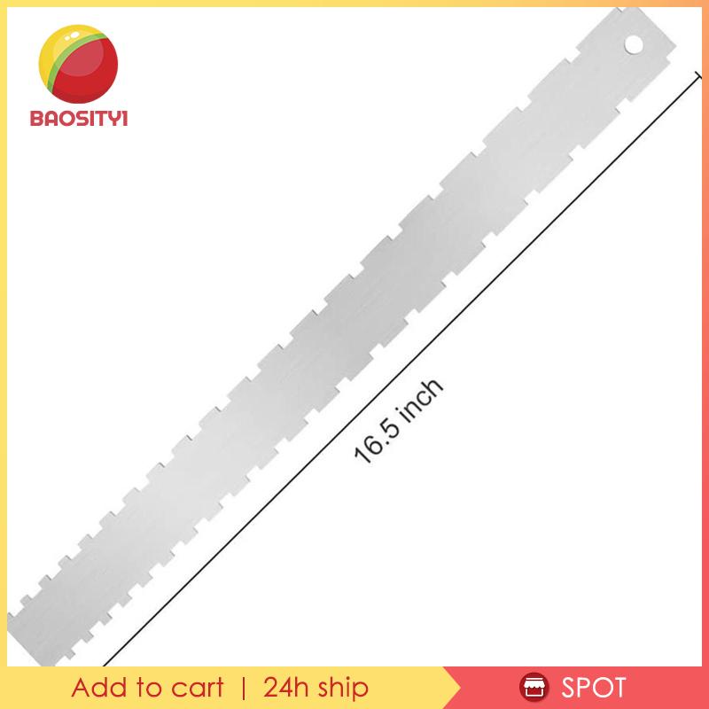 baosity1-ไม้บรรทัดวัดขอบตรง-ทนทาน-สําหรับวัดสายกีตาร์