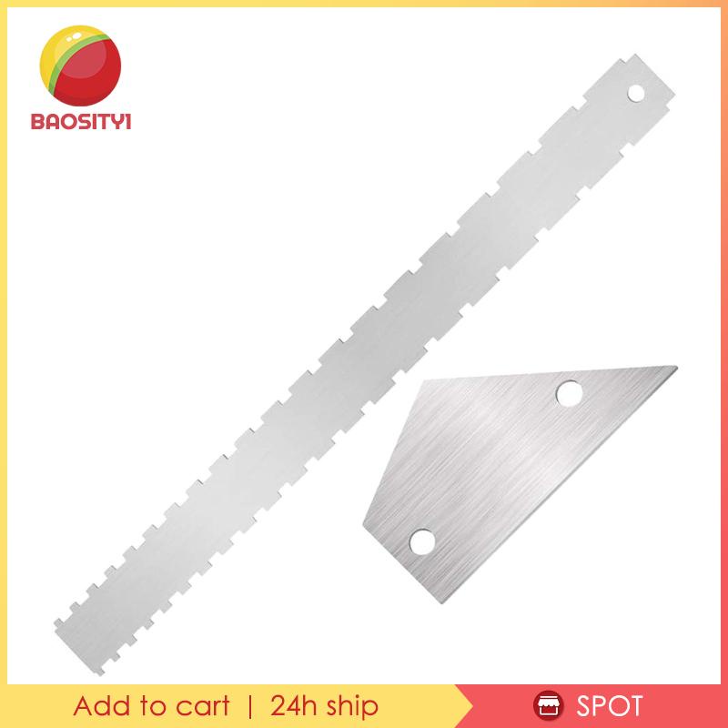 baosity1-ไม้บรรทัดวัดขอบตรง-ทนทาน-สําหรับวัดสายกีตาร์