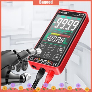 ♪Bagood♪พร้อมส่ง ANENG มัลติมิเตอร์ดิจิทัล หน้าจอสัมผัส 621A 9999 NCV ชาร์จแบ็คไลท์ได้