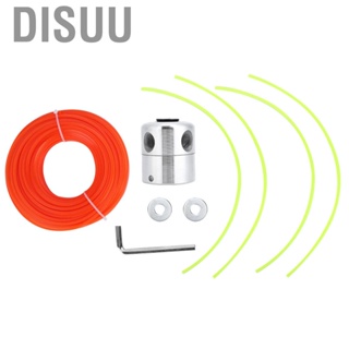 Disuu Trimmer Head  Professional Aluminum Grass Replacement Set with Nylon Trimming Line for Most Lawn Mowers