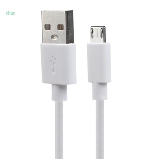 Char สายชาร์จ Micro USB ยาว 1 เมตร สําหรับโทรศัพท์มือถือ