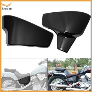 Breeze ฝาครอบแบตเตอรี่รถจักรยานยนต์ สําหรับ 1999-2008 VLX 600 1999-2007 VT 600 C CD(Shadow VLX 2 ชิ้น