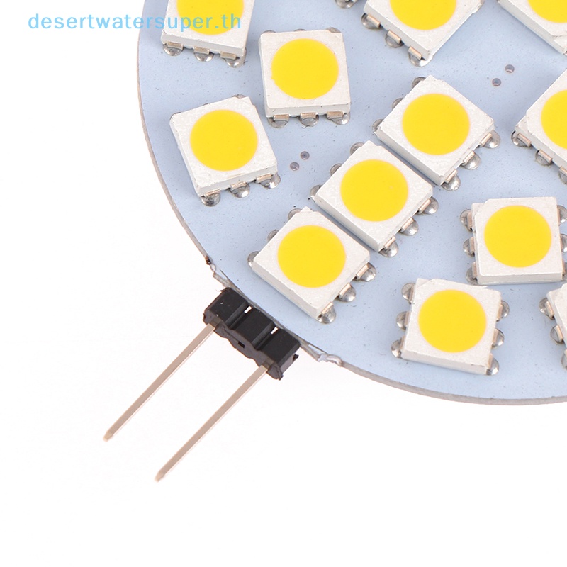 dws-ขายดี-หลอดไฟ-led-6-9-12-24-g4-dc12v-5050-smd-สีขาวอบอุ่น-1-ชิ้น