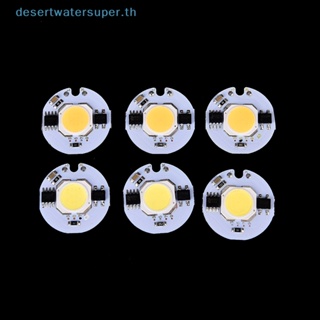 Dws ชิปไฟสปอตไลท์ LED COB 7W 5W 3W สีขาวอบอุ่น สําหรับไฟสปอตไลท์ 1 ชิ้น