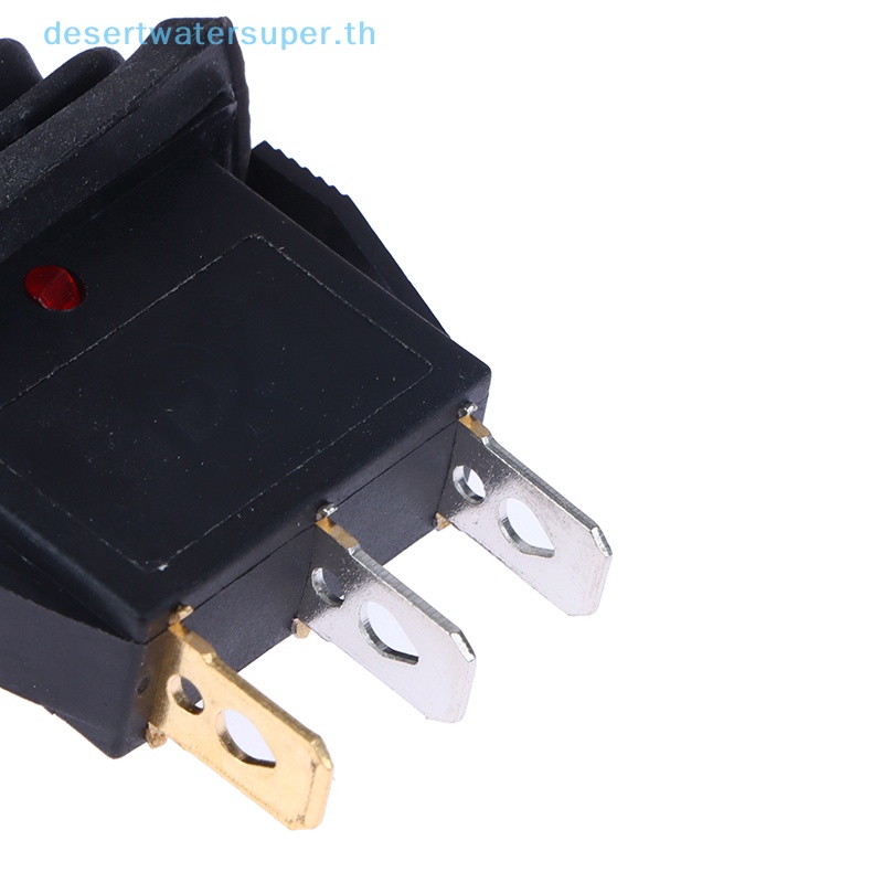 dws-ขายดี-สวิตช์โยกยาว-ทรงสี่เหลี่ยมผืนผ้า-เปิดปิด-3-pin-12v-220v-led-20a