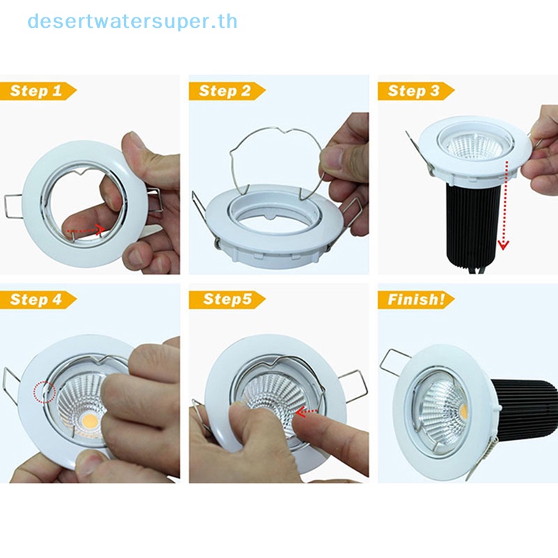 dws-ใหม่-ขายดี-คลิปแหวนไฟสปอตไลท์-mr16-mr11-อุปกรณ์เสริม-สําหรับติดรถยนต์