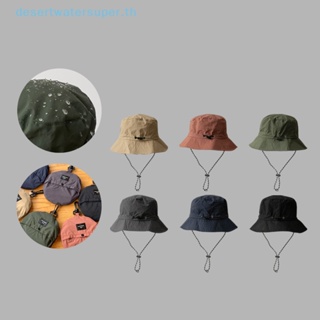 Dws หมวกชาวประมง กันน้ํา ฤดูร้อน แห้งเร็ว หมวกปีนเขากลางแจ้ง หมวกบังแดด ขายดี