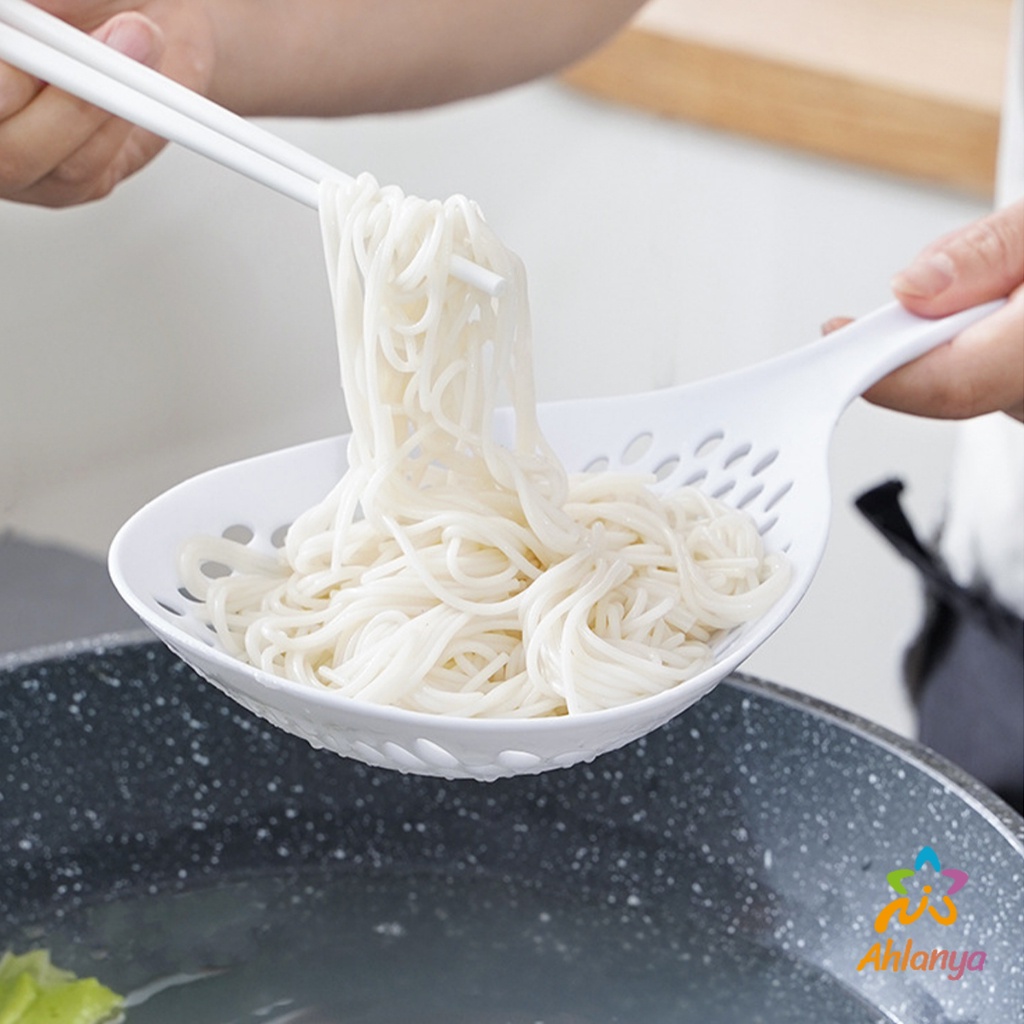 ahlanya-กระชอนตักอาหาร-ที่กรองอาหาร-ทัพพีสไตล์ญี่ปุ่น-colander