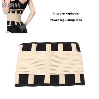 SARRAN หลังคลอด Recovery Belly Wrap Double Compression Support Abdominal Binder สำหรับผู้หญิง Apricot M