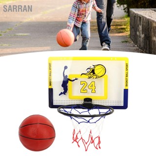 SARRAN เด็ก Miniature บาสเกตบอล Hoop Room กระดานบาสเกตบอล ประตูติดผนังกีฬาของเล่นสำหรับห้องน้ำห้องนอน
