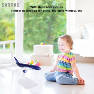 SARRAN 1:400 Diecast 787 Airliner รุ่นจำลองเครื่องบินโดยสารพร้อมขาตั้งตกแต่งบ้าน