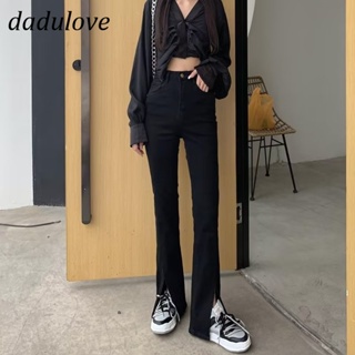 DaDulove💕 New American Ins High Street Thin Casual Jeans Niche High Waist Wide Leg Pants Large Size Trousers