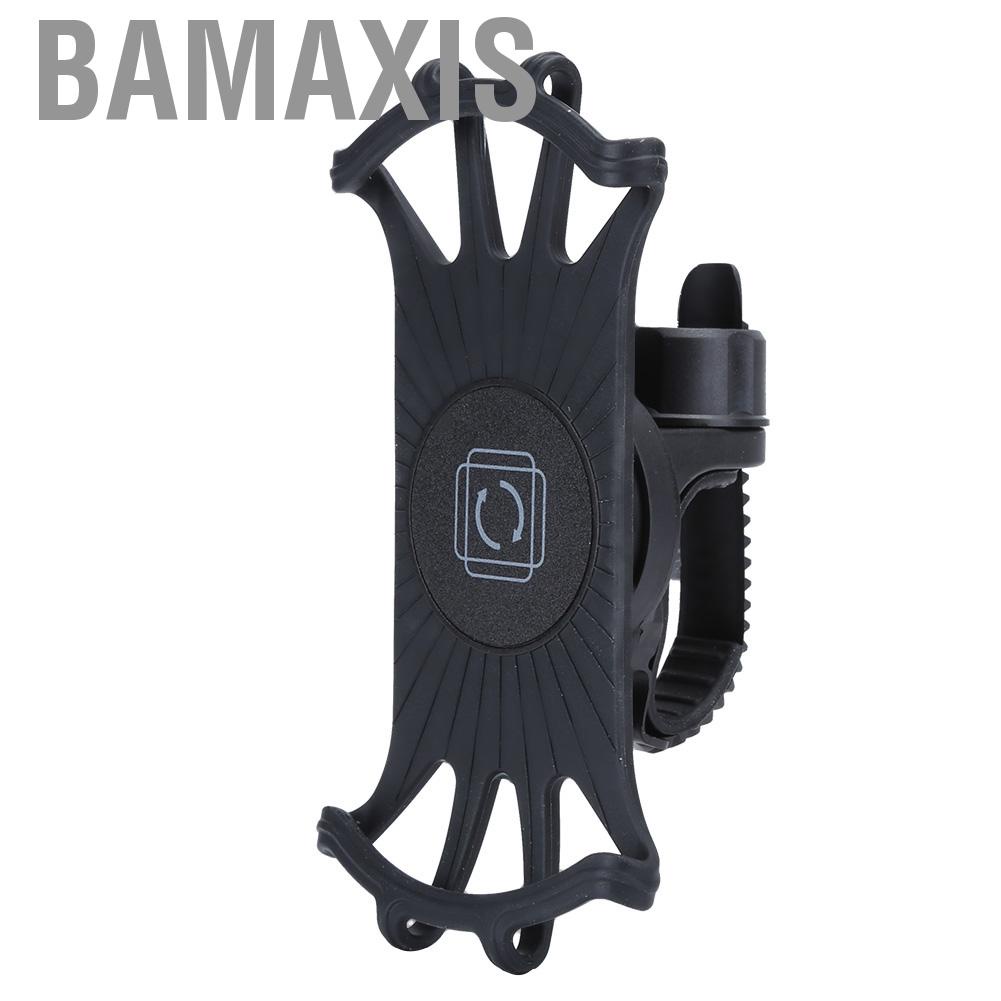 bamaxis-universal-bicycle-mobile-phone-holder-silicone-motorcycle-shockproof-bike-stan-a