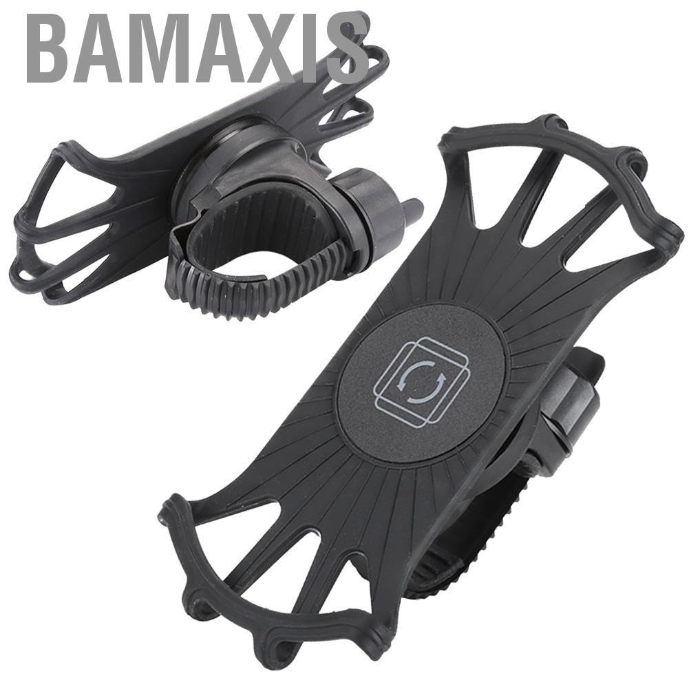 bamaxis-universal-bicycle-mobile-phone-holder-silicone-motorcycle-shockproof-bike-stan-a