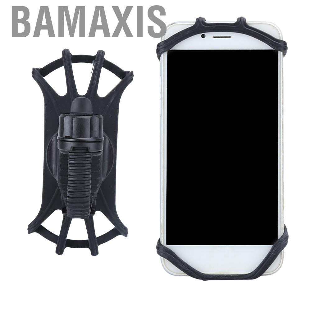 bamaxis-universal-bicycle-mobile-phone-holder-silicone-motorcycle-shockproof-bike-stan-a