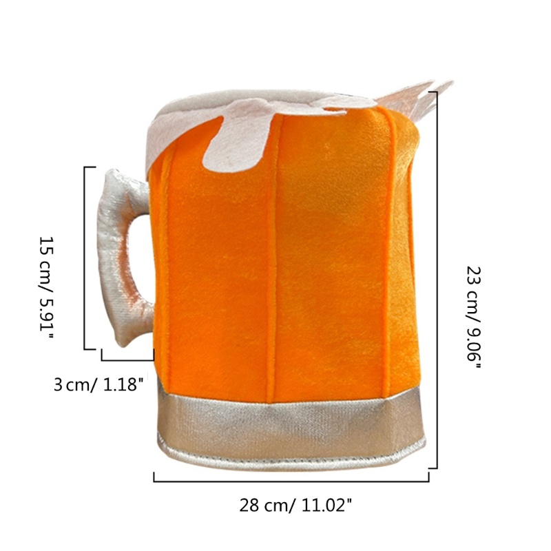 หมวกเบียร์-คอสเพลย์-ปาร์ตี้ฮาโลวีน-สําหรับผู้หญิง-และผู้ชาย
