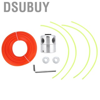 Dsubuy Trimmer Head  Professional Aluminum Grass Replacement Set with Nylon Trimming Line for Most Lawn Mowers