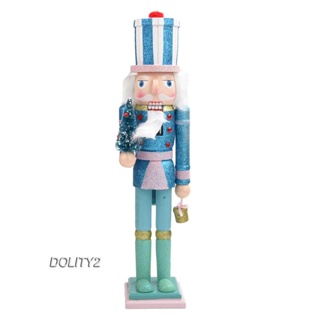 [Dolity2] ตุ๊กตาฟิกเกอร์ทหาร วัสดุไม้ น้ําหนักเบา 36 ซม. อเนกประสงค์ สําหรับตกแต่งบ้าน สวน