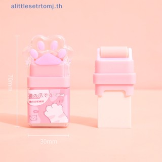 Alittlese Animal Kawaii ลูกกลิ้งยางลบ ทรงสี่เหลี่ยมผืนผ้า ลายการ์ตูนอุ้งเท้าแมวน่ารัก หลากสี เครื่องเขียน ของขวัญสําหรับเด็ก โรงเรียน สํานักงาน TH