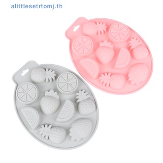 Alittlese แม่พิมพ์ซิลิโคน รูปผลไม้ เกรดอาหาร DIY สําหรับตกแต่งเค้ก พุดดิ้ง บิสกิต ช็อคโกแลต ขนมหวาน เบเกอรี่ TH