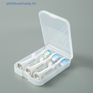 Alittlese กล่องเก็บหัวแปรงสีฟันไฟฟ้า แบบใส แบบพกพา TH