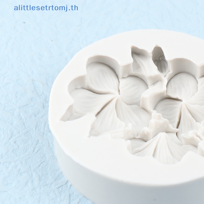alittlese-แม่พิมพ์ซิลิโคน-รูปดอกไม้-สําหรับทําสบู่-เยลลี่-เค้ก-ช็อคโกแลต-ฟองดองท์-1-ชิ้น