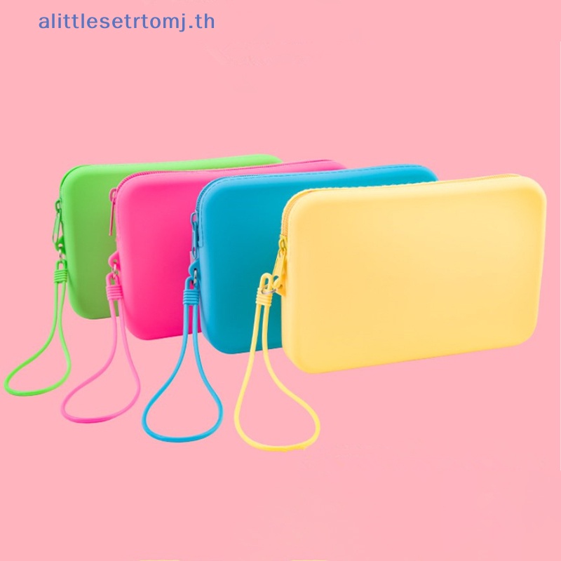 alittlese-กระเป๋าใส่เครื่องสําอาง-ซิลิโคน-แบบพกพา-ความจุสูง