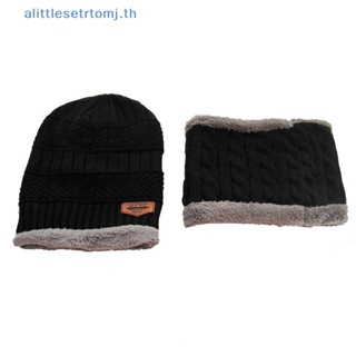 Alittlese หมวกผ้าพันคอ ผ้าฟลีซ ผ้ากํามะหยี่ แบบหนา ให้ความอบอุ่น เหมาะกับใส่กลางแจ้ง แฟชั่นฤดูหนาว สําหรับผู้ชาย และผู้หญิง