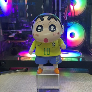 ฟิกเกอร์ PVC รูปปั้นอนิเมะ Alittlese Crayon Shin-chan Lionel Messi Cristiano Ronaldo Neymar ของเล่นสําหรับเด็ก