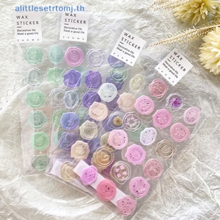 Alittlese สติกเกอร์ PVC ลายดอกไม้ กันน้ํา สําหรับตกแต่งสมุดภาพ ซองจดหมาย DIY TH
