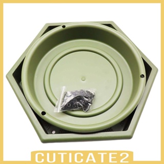 [Cuticate2] ถาดให้อาหารนก แบบแขวน น้ําหนักเบา สําหรับนกแก้ว 2 ชิ้น