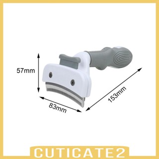 [Cuticate2] แปรงหวีขนสัตว์เลี้ยง ขนาดเล็ก กลาง ใหญ่ สําหรับสุนัข แมว