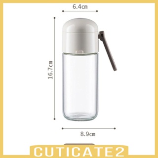 [Cuticate2] ขวดแก้วใส่เครื่องเทศ 1/8 เติมได้ สําหรับร้านอาหาร บาร์บีคิว