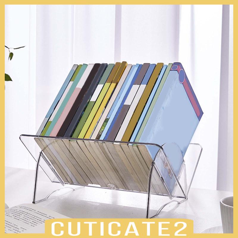 cuticate2-ชั้นวางหนังสืออะคริลิค-แบบพกพา-สําหรับวางหนังสือ-นิตยสาร-รูปภาพ