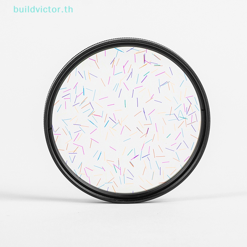 buildvictor-ฟิลเตอร์เลนส์กล้อง-รูปดาว-เรืองแสง-หลากสี