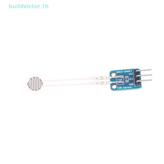 Buildvictor โมดูลเซนเซอร์ตรวจจับแรงดันไฟฟ้า 50N 5KG FSR ใช้งานง่าย 1 ชิ้น